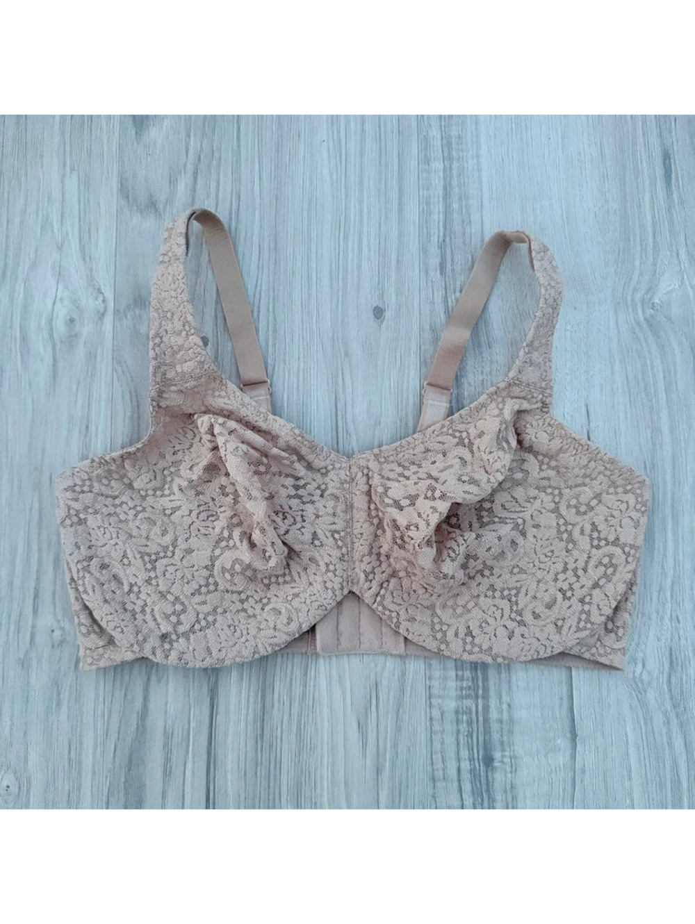 Wacoal Lace Underwire Full Coverage Bra Nude 36DD